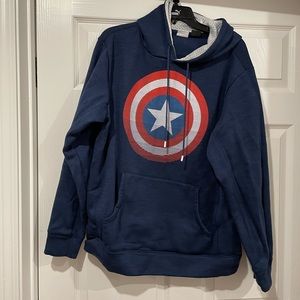 Navy Mabel Captain America Sweatshirt